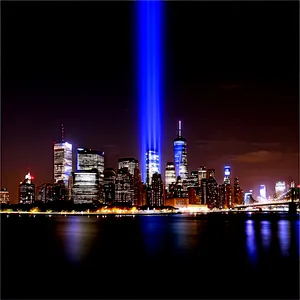 World Trade Center Tribute In Light Png 06202024 PNG image