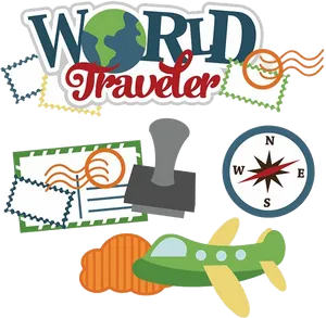 World Traveler Adventure Concept