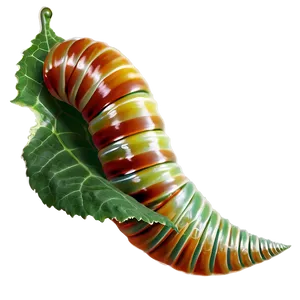 Worm Eating Leaf PNG Ljv PNG