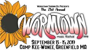 Wormtown Music Festival2019 Poster PNG image