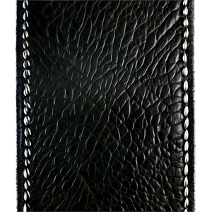Worn Black Leather PNG Qjt