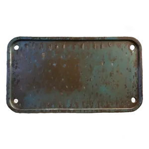 Worn Out Metal Plate PNG Ffs23 PNG