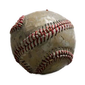 Worn Texture Baseball PNG Man