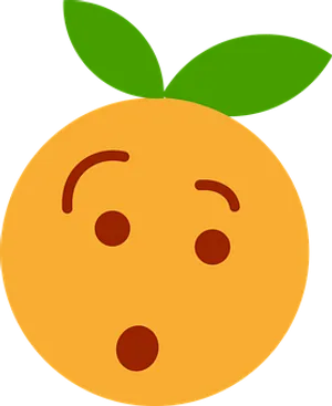 Worried Clementine Cartoon PNG image