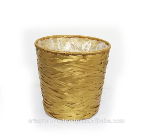 Woven Basket Container PNG image
