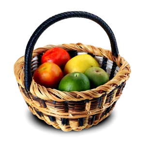 Woven Basket PNG Trv