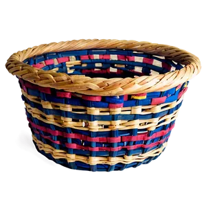 Woven Laundry Basket Png 06132024 PNG image