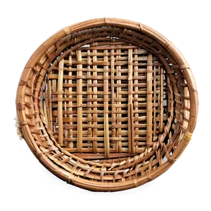 Woven Rattan Coaster Png Uyb PNG image