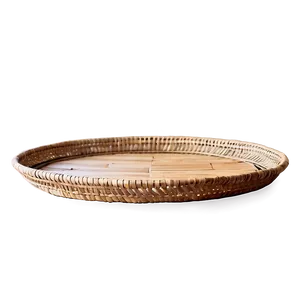 Woven Rattan Tray PNG 69