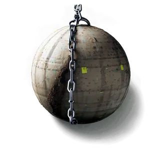 Wrecking Ball At Work PNG Bui