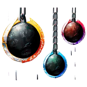 Wrecking Ball Crushing Obstacles PNG 88