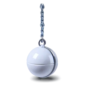 Wrecking Ball On White Background Png 06112024 PNG image