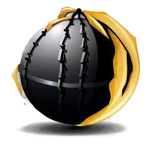 Wrecking Ball Silhouette Vector PNG 06112024