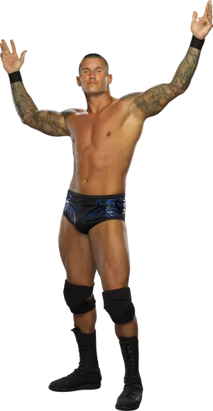 Wrestler Randy Orton Pose PNG image