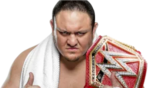 Wrestler_with_ Championship_ Belt PNG image