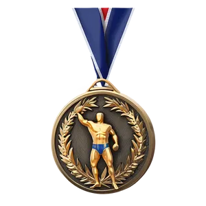 Wrestling Medal Png Bbg29 PNG image