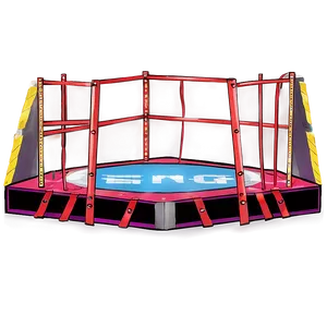 Wrestling Ring Entrance Ramp Png 06212024 PNG image