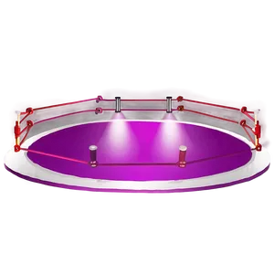 Wrestling Ring Under Spotlight PNG Wix79 PNG