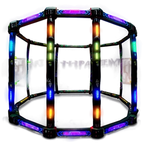 Wrestling Ring With Led Lights Png Nxs PNG image