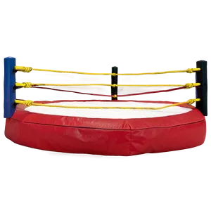 Wrestling Ring With Ropes PNG 06202024