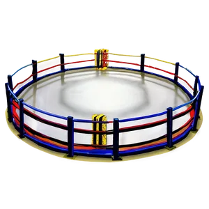 Wrestling Ring With Ropes PNG Qfm90 PNG
