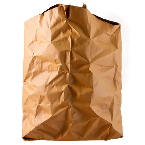 Wrinkled Brown Paper Png 06212024 PNG image