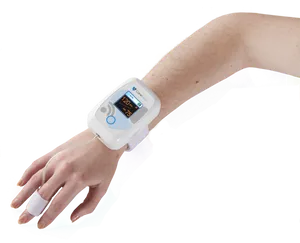 Wrist Blood Pressure Monitorin Use PNG image