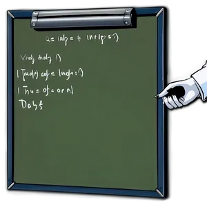 Writing Whiteboard Png 05252024 PNG image