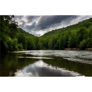 Wv Serene River Scene Png 38 PNG image