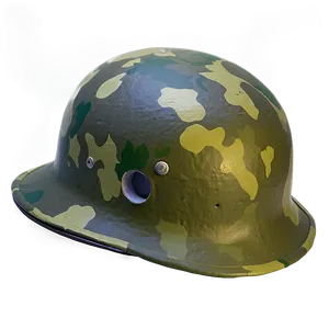 Ww2 Helmet Camouflage PNG 06132024