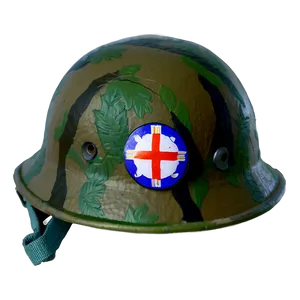 Ww2 Helmet Camouflage PNG Tvh53 PNG