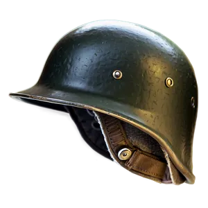 Ww2 Helmet Profile View PNG Qvl PNG