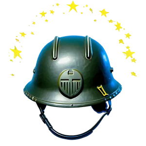 Ww2 Helmet Stencil PNG 35
