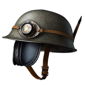 Ww2 Helmet With Goggles PNG Owk PNG