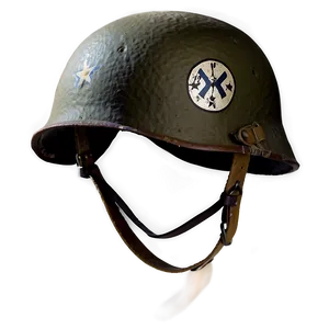 Ww2 Helmet With Markings Png 68 PNG image