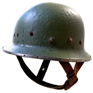 Ww2 Helmet With Straps PNG Asw80 PNG