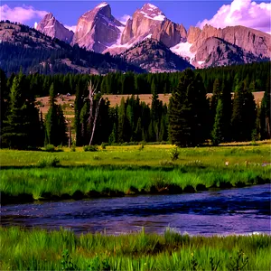 Wyoming Landscape PNG Tno PNG