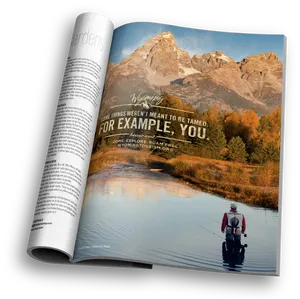 Wyoming Tourism Advertisement PNG