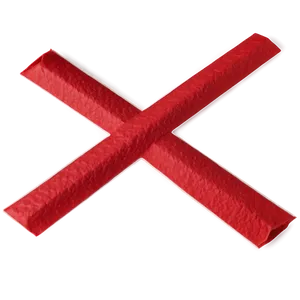X Mark On Paper Png Gmw78 PNG image