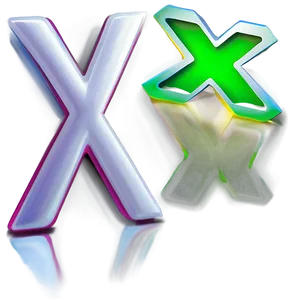 X Mark With Highlight Png Axc PNG image