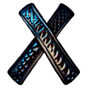 X Mark With Ribbon Png Psv PNG image