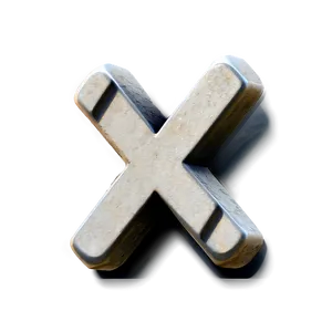 X Mark With Texture Png Edf53 PNG image