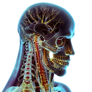 X Ray Of Human Head Png Mlx1 PNG image