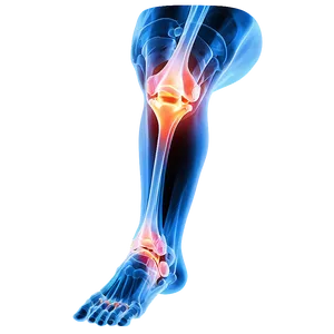 X Ray Of Knee Joint Png 06252024 PNG image