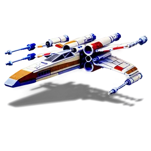 X Wing Custom Paint PNG 06132024 PNG