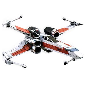 X Wing Front View PNG Tvs71 PNG