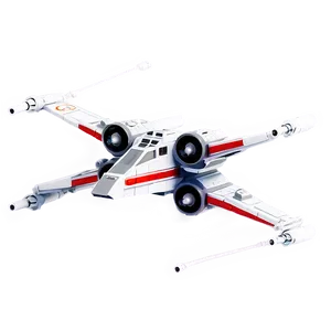 X Wing On Mission PNG Rev98 PNG