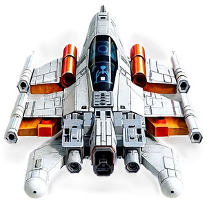 X Wing Rear View PNG 06132024