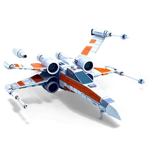 X Wing Top View PNG 06132024