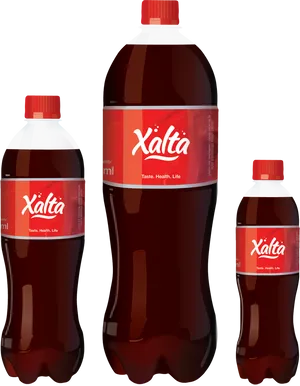 Xalta Soda Bottles Variety PNG image